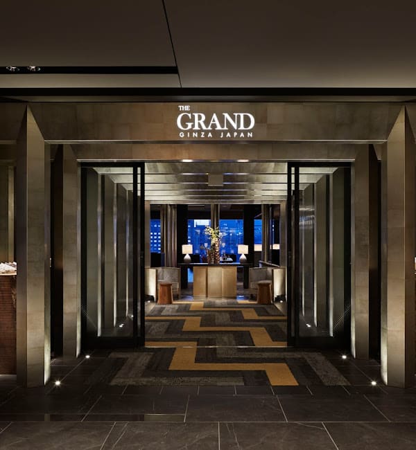 THE GRAND GINZA　入り口